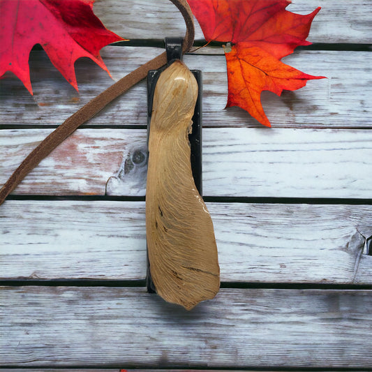 Samara Maple Fruit Helicopter Pendant
